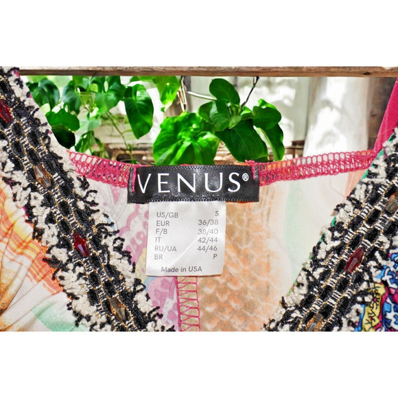 Venus Colorful Boho Style Sleeveless Top with Tassel Detail – Vibrant Multicolor - Picture 9 of 15